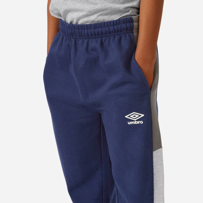 niños Umbro Armada pantalones deportivos con paneles ropa FTXL655
