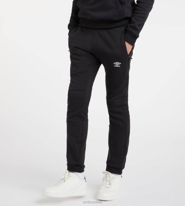 niños Umbro blanco negro club ocio jogging junior ropa FTXL649