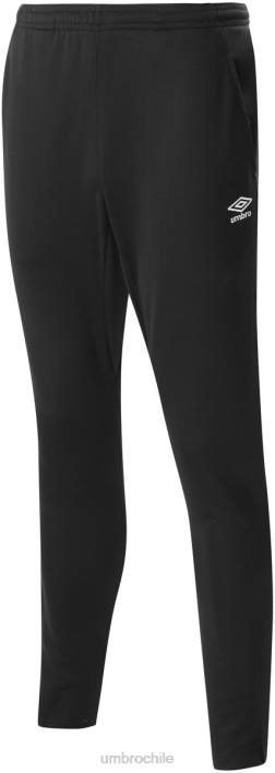niños Umbro negro pantalones cónicos tejidos junior ropa FTXL654
