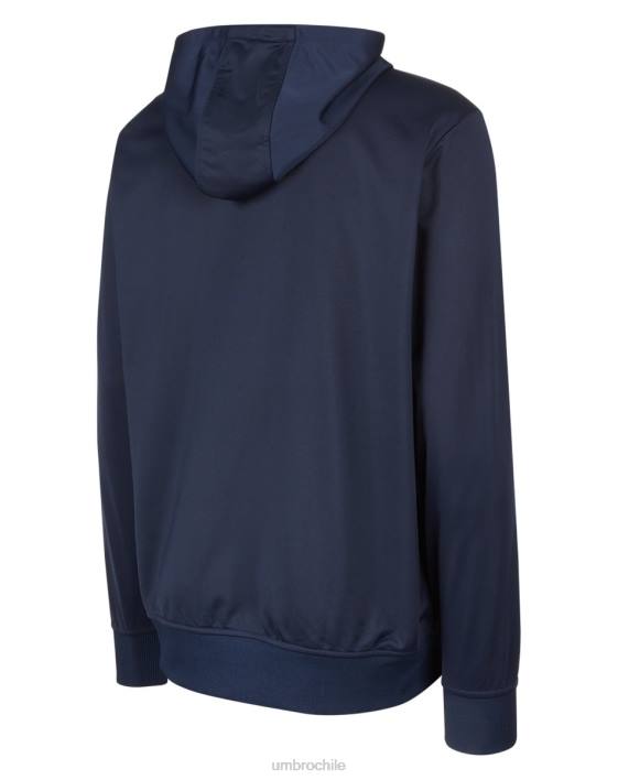 niños Umbro azul marino oscuro club esencial sudadera con capucha de poliéster junior ropa FTXL633