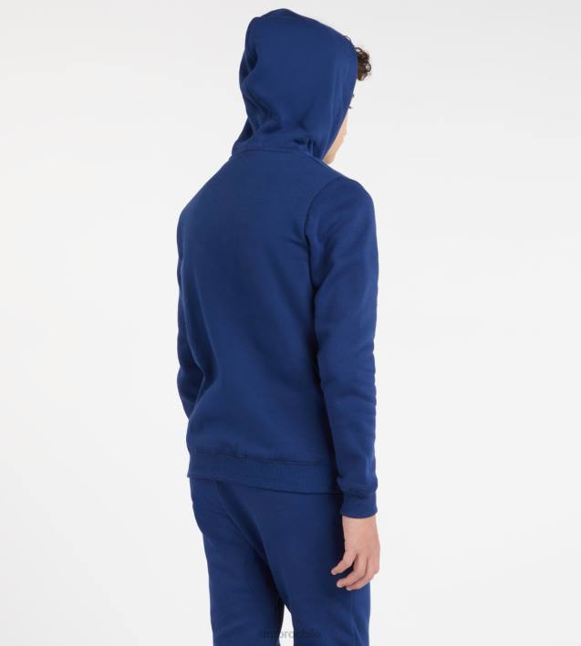 niños Umbro dos azul marino/blanco club ocio zt sudadera con capucha junior ropa FTXL616