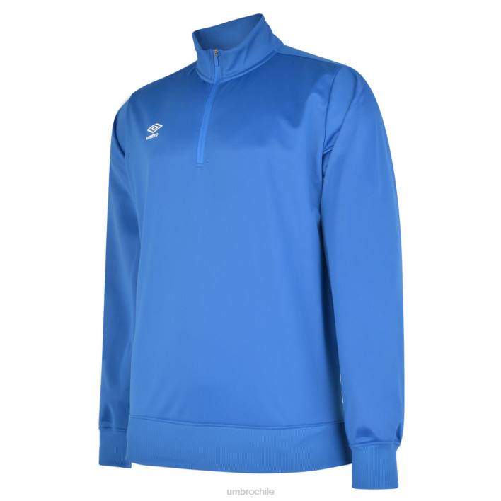 niños Umbro dos reales sudadera club esencial con media cremallera junior ropa FTXL626