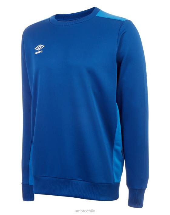 niños Umbro tw azul real/francés entrenamiento de poliéster polar junior ropa FTXL640