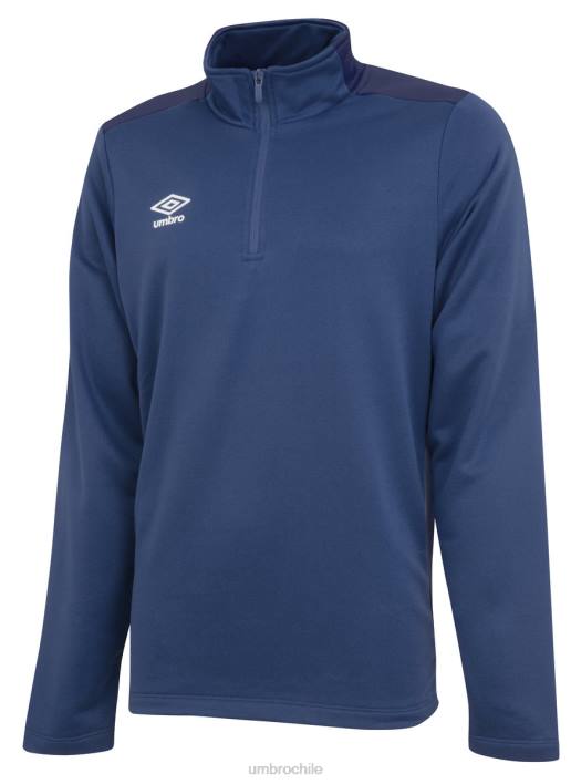 niños Umbro azul marino tw/azul marino oscuro top con media cremallera junior ropa FTXL604