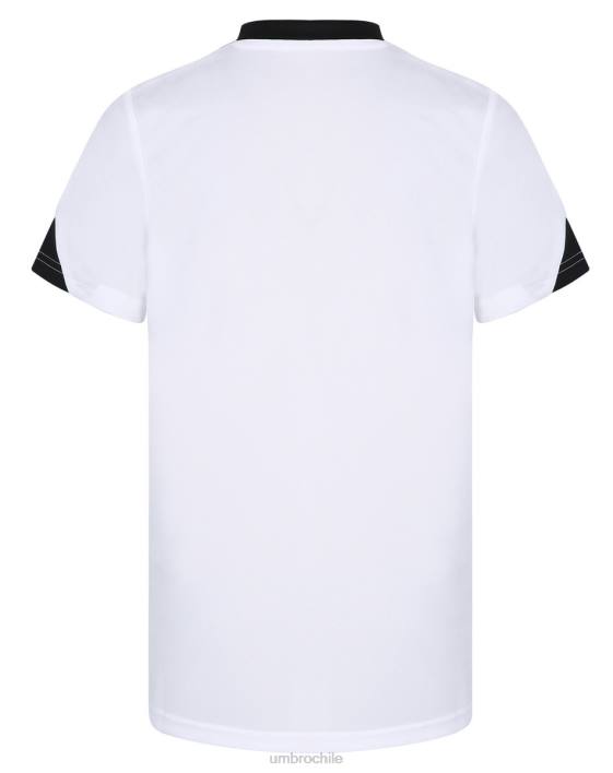 niños Umbro blanco negro camiseta de entrenamiento total ropa FTXL587