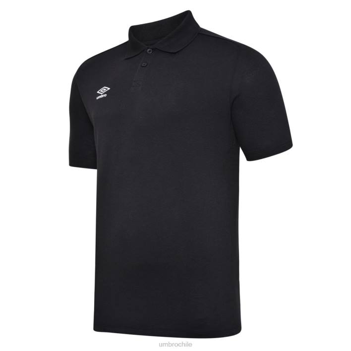 niños Umbro blanco negro polo esencial junior ropa FTXL594