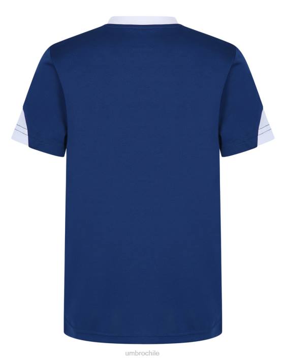 niños Umbro dos azul marino/blanco camiseta de entrenamiento total ropa FTXL589