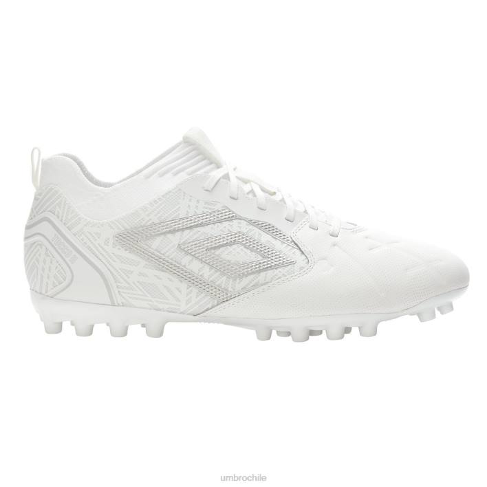 unisexo Umbro blanco/cromo metalizado tocco 2 pro ag calzado FTXL578