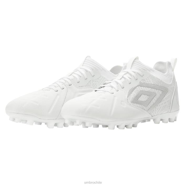 unisexo Umbro blanco/cromo metalizado tocco 2 pro ag calzado FTXL578