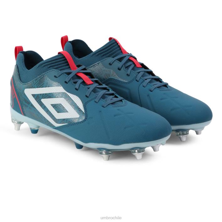 unisexo Umbro coral azul/plein air/geranio tocco 2 pro sg calzado FTXL576