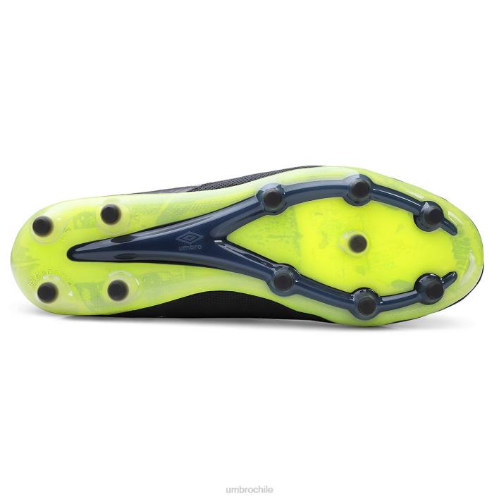 unisexo Umbro negro/bastante sombra/lima tocco 2 pro fg calzado FTXL575