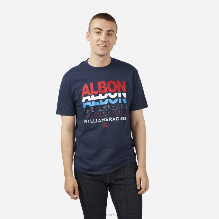 unisexo Umbro Armada alex albon - sabes mi nombre - camiseta de carreras de williams Deportes FTXL388