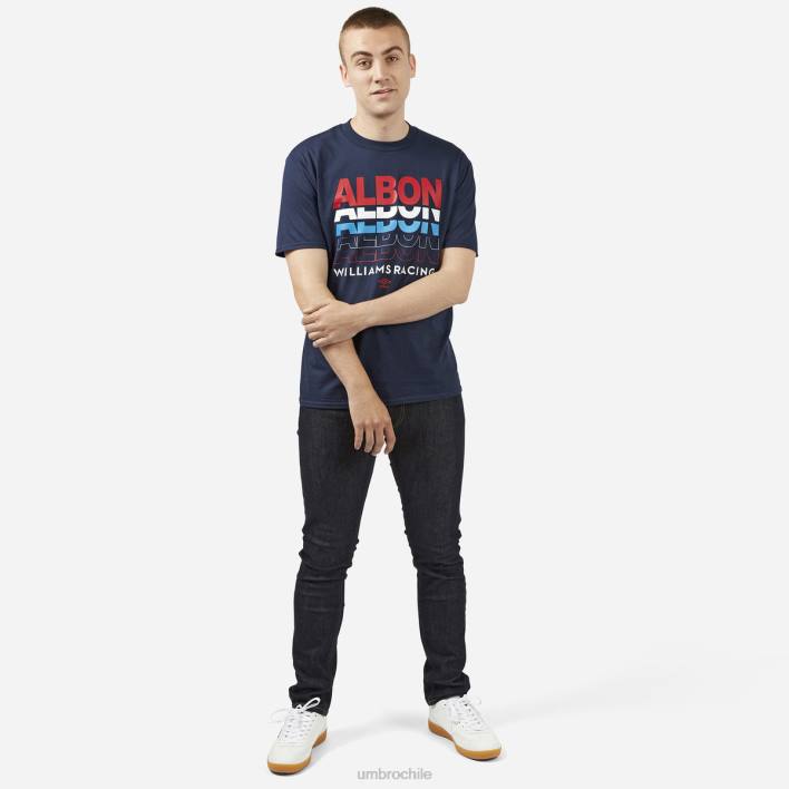 unisexo Umbro Armada alex albon - sabes mi nombre - camiseta de carreras de williams Deportes FTXL388