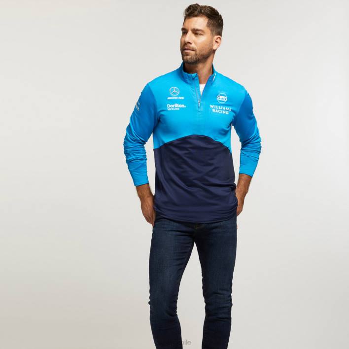 unisexo Umbro abrigo/azul diva camiseta de capa media williams racing '23 Deportes FTXL373