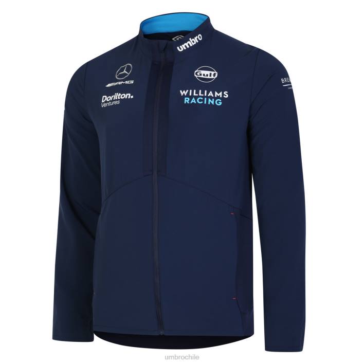 unisexo Umbro abrigo/azul diva chaqueta de presentacion williams racing '23 Deportes FTXL375