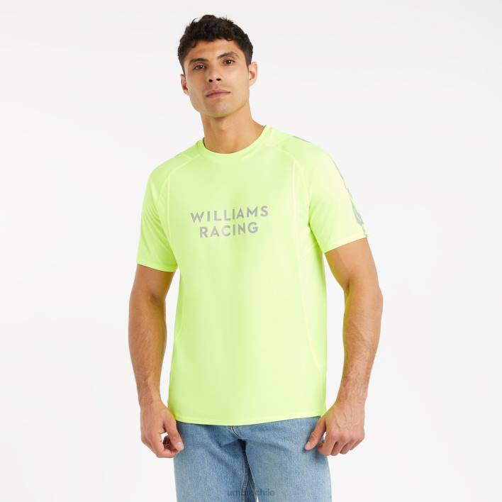 unisexo Umbro amarillo de seguridad camiseta de peligro williams racing '23 Deportes FTXL381