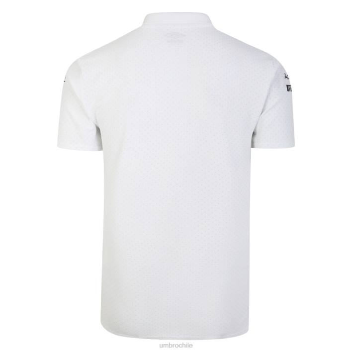 unisexo Umbro blanco brillante polo williams racing '23 cvc media Deportes FTXL371