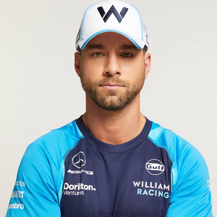 unisexo Umbro blanco gorra del equipo williams Deportes FTXL378