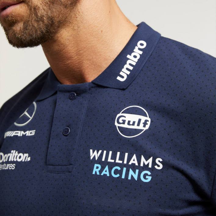 unisexo Umbro chaquetón polo williams racing '23 cvc media Deportes FTXL370