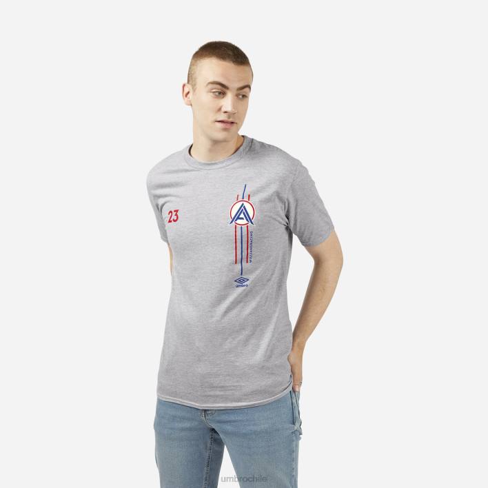 unisexo Umbro marga gris alex albon - llamada de doble cofre - camiseta de carreras de williams Deportes FTXL387